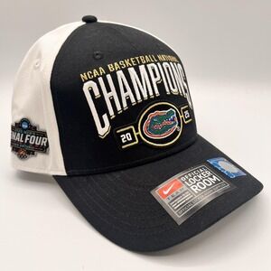 Florida Gators Nike Hat Cap Snap NCAA‎ Basketball 2025 Championship Locker NEW